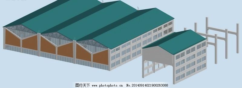 常規(guī)廠房建筑群3D模型設(shè)計要點與實踐思路